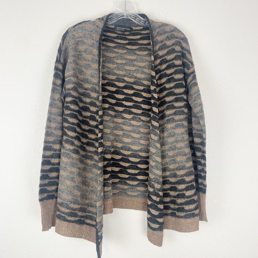 Jones New York Sweater Medium Forest Fairy Grunge Wool Mohair Indie Goblincore M